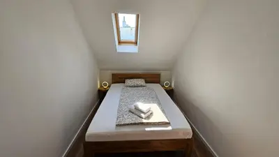 Ein Bett oder Betten in einem Zimmer der Unterkunft bookVienna Apartments