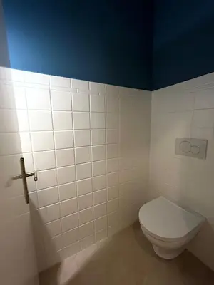 Ein Badezimmer in der Unterkunft Room close to Karlsplatz, shared apartment