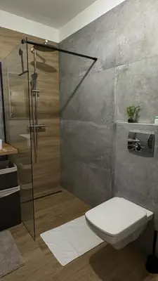 Ein Badezimmer in der Unterkunft Apartment Andi Parndorf