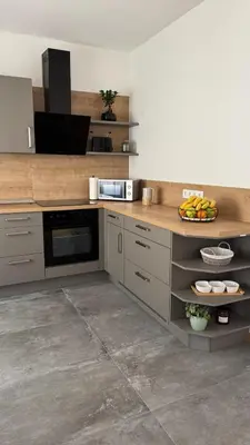 Küche/Küchenzeile in der Unterkunft Apartment Andi Parndorf