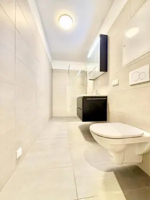 Ein Badezimmer in der Unterkunft Möbliertes Apartment