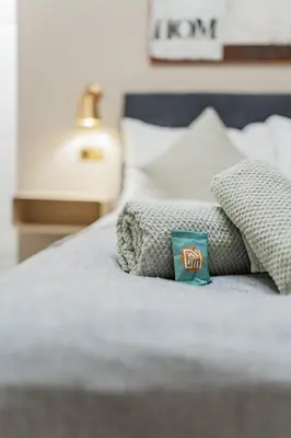 Ein Bett oder Betten in einem Zimmer der Unterkunft District One - Hideaway Hostel