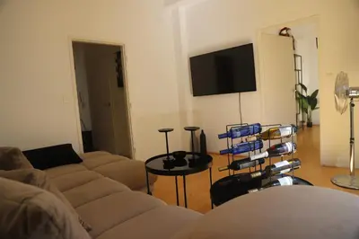 TV/Unterhaltungsangebot in der Unterkunft City Central Suite