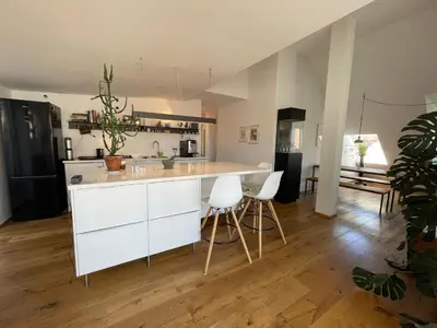 Küche/Küchenzeile in der Unterkunft Bright loft 110 sqm with great roof terrace 100 sqm