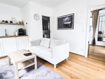Küche/Küchenzeile in der Unterkunft Urban Retreat Vienna