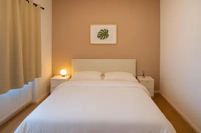 Ein Bett oder Betten in einem Zimmer der Unterkunft Vienna Royal Vibes