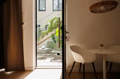 Grundriss der Unterkunft Vienna Courtyard Suite, 10 Min to Center, Terrace