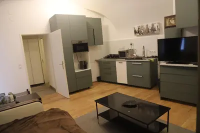 Grundriss der Unterkunft Johannes Gutenberg Loft