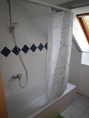 Ein Badezimmer in der Unterkunft Ferienwohnung Heider