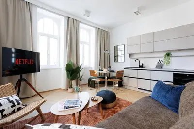 TV/Unterhaltungsangebot in der Unterkunft Urban Hideaway Vienna