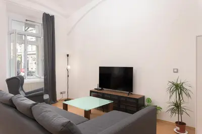 TV/Unterhaltungsangebot in der Unterkunft Austrian Vintage Apartments in Landstraße Wien Mitte