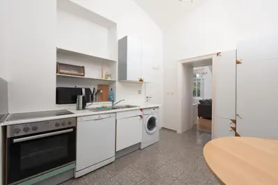 Küche/Küchenzeile in der Unterkunft Austrian Vintage Apartments in Landstraße Wien Mitte
