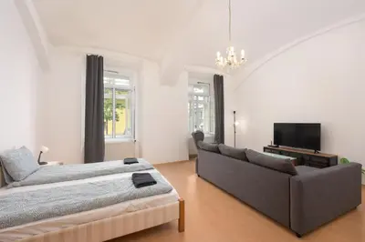 TV/Unterhaltungsangebot in der Unterkunft Austrian Vintage Apartments in Landstraße Wien Mitte