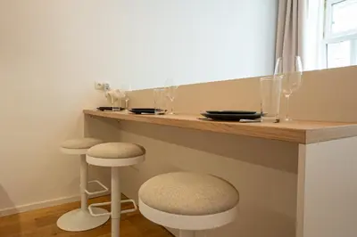 Grundriss der Unterkunft Elegant studio with king-size bed Self check-in