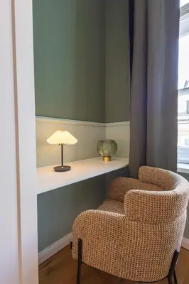 Ein Sitzbereich in der Unterkunft josef's home I Lotus Apartment