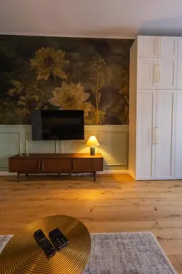 TV/Unterhaltungsangebot in der Unterkunft josef's home I Lotus Apartment