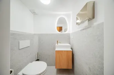 Ein Badezimmer in der Unterkunft HOME1 - Jardin Boutique Hostel