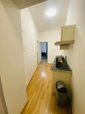 Küche/Küchenzeile in der Unterkunft ApartSiebenbrunneng4