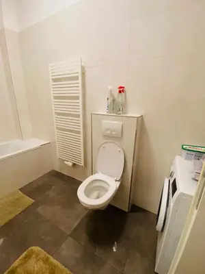Ein Badezimmer in der Unterkunft ApartSiebenbrunneng4