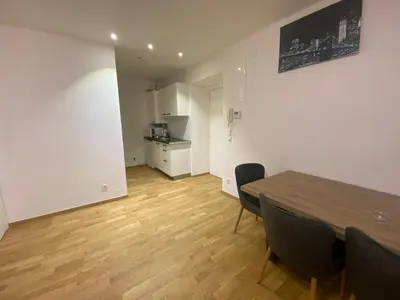 Küche/Küchenzeile in der Unterkunft NiceapartStephans