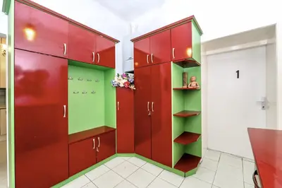 Küche/Küchenzeile in der Unterkunft Family Apartment near Schönbrunn Palace HL18