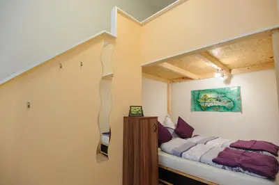 Ein Bett oder Betten in einem Zimmer der Unterkunft Cozy City Apartments Augarten