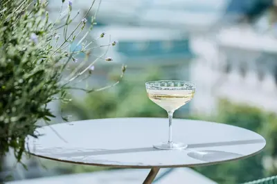 Getränke in der Unterkunft Grand Ferdinand Vienna – Your Hotel In The City Center