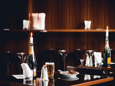 Getränke in der Unterkunft Grand Ferdinand Vienna – Your Hotel In The City Center
