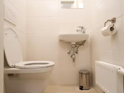 Ein Badezimmer in der Unterkunft Balcony Dream Mariahilf Top 29