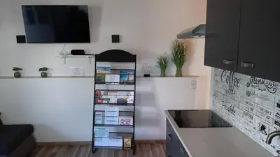 Küche/Küchenzeile in der Unterkunft Ferienwohnung Casa Maya