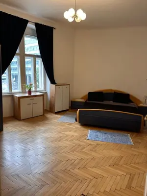 Ein Sitzbereich in der Unterkunft Malatis Appartement