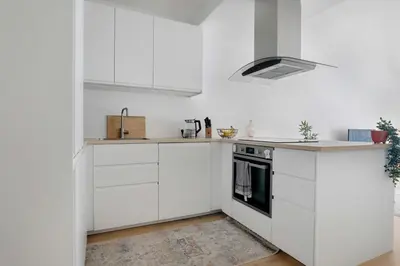 Küche/Küchenzeile in der Unterkunft Superior Cityline Suite