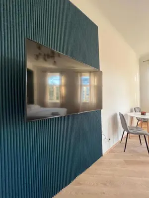 TV/Unterhaltungsangebot in der Unterkunft Apartment Schönbrunn Kingsiz Bed