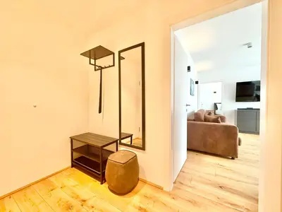 TV/Unterhaltungsangebot in der Unterkunft Möblierte Wohnung