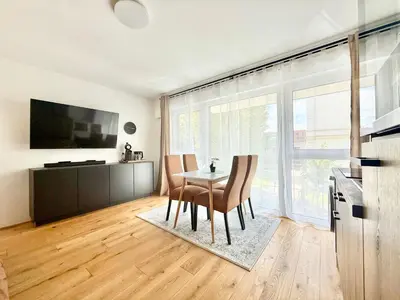 TV/Unterhaltungsangebot in der Unterkunft Möblierte Wohnung