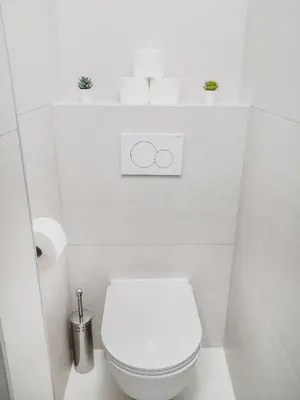 Ein Badezimmer in der Unterkunft Stephansdome Luxury Grand Apartment