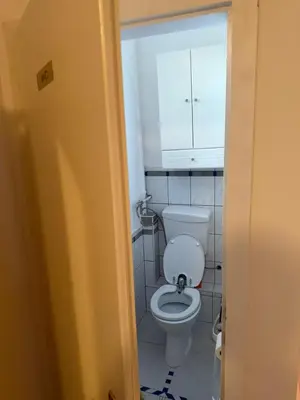 Ein Badezimmer in der Unterkunft Privatzimmer 3