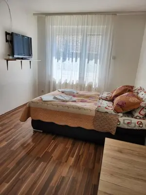 Ein Bett oder Betten in einem Zimmer der Unterkunft Privatzimmer 3