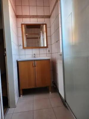 Ein Badezimmer in der Unterkunft Casa Mea Privatzimmer 2
