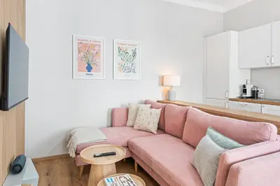 TV/Unterhaltungsangebot in der Unterkunft Mamalipa Apartments