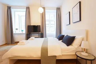 Ein Bett oder Betten in einem Zimmer der Unterkunft High-End Studio in Elegant Condo