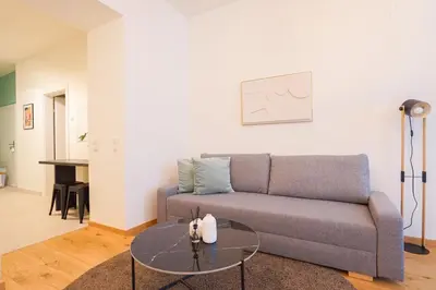 Ein Sitzbereich in der Unterkunft High-End Studio in Elegant Condo