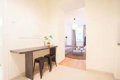 Ein Sitzbereich in der Unterkunft High-End Studio in Elegant Condo