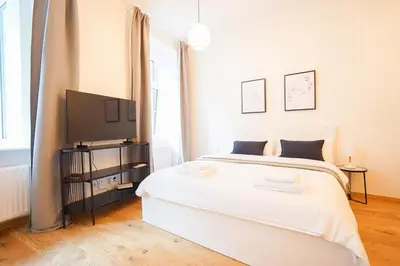 Ein Bett oder Betten in einem Zimmer der Unterkunft High-End Studio in Elegant Condo