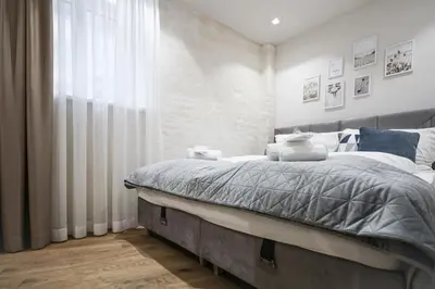 Ein Bett oder Betten in einem Zimmer der Unterkunft BRAND NEW! Apartment Gold - right near Schönbrunn Palace