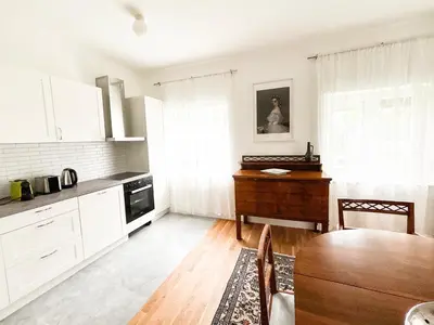 Küche/Küchenzeile in der Unterkunft Villa Moser