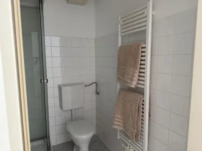 Ein Badezimmer in der Unterkunft Urban Studio for 2 I Free Parking