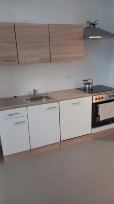 Küche/Küchenzeile in der Unterkunft moderne Loft