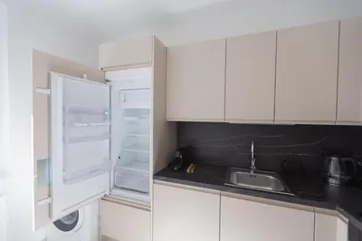 Grundriss der Unterkunft Modern 2 Bedrooms Apartment