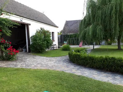 Ein Garten an der Unterkunft Pension Joseph Haydn